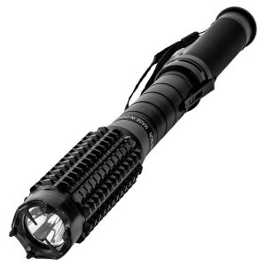 Bad Ass 110,000,000 Volt Metal Stun Baton with Flashlight
