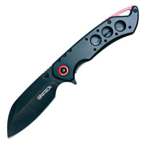 Assisted Open Folding Pocket Knife with Accent Handle