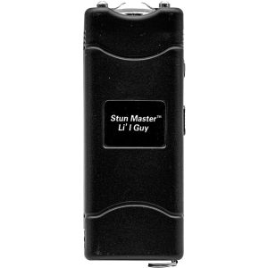 Lil Guy 60,000,000V Stun Gun with 100-Lumen Flashlight, Nylon Holster, and USB-C charging